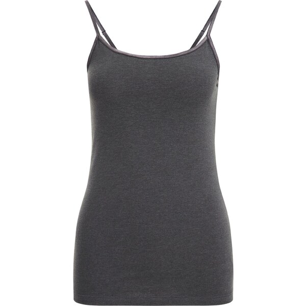 WE Fashion Top tmavosivá 54242993