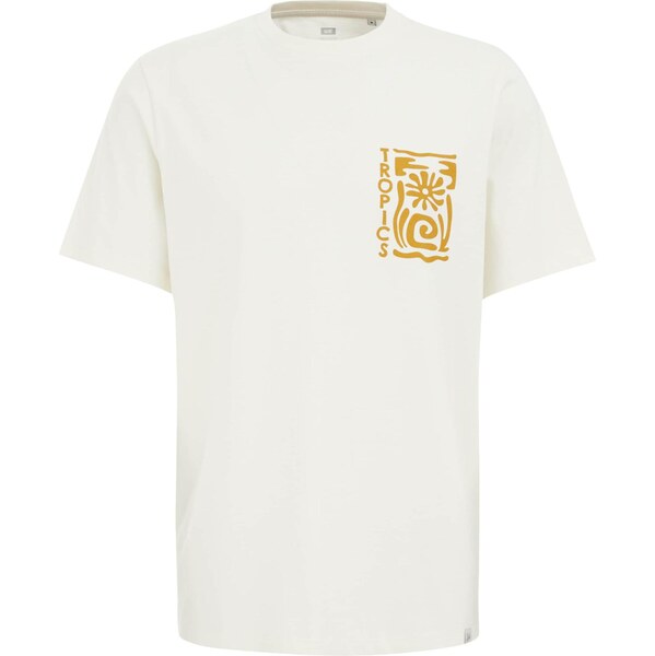 WE Fashion Tričko oranžová / šedobiela 63400951