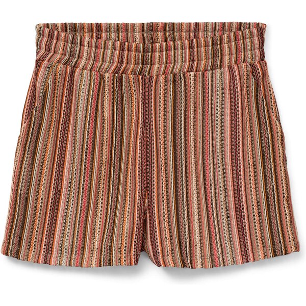 Vero Moda Petite Nohavice VMDEMI béžová / homárová / svetločervená / 63400633