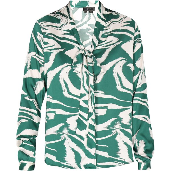 faina Blúzka smaragdová / biela 65809525