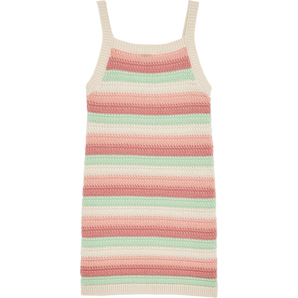 WE Fashion Šaty nebielená / svetložltá / mätová / ružová 63694592