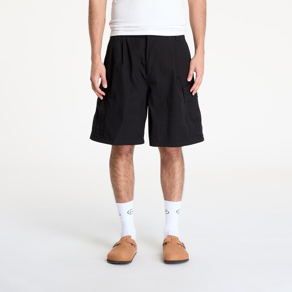 Šortky Carhartt WIP Cole Cargo Short Black Rinsed 29 63408402