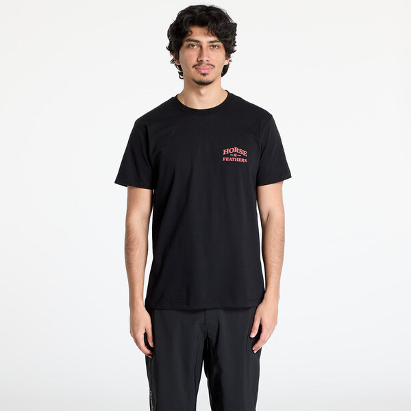 Tričko Horsefeathers Summit T-Shirt Black S 63408432