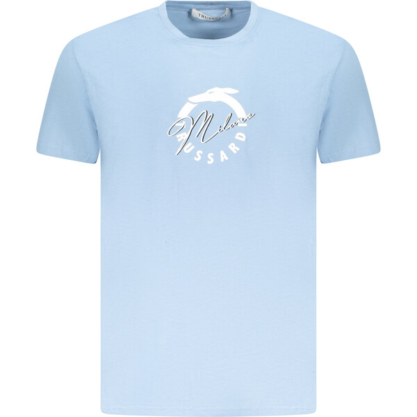 Pánske modré tričko Trussardi 64705212