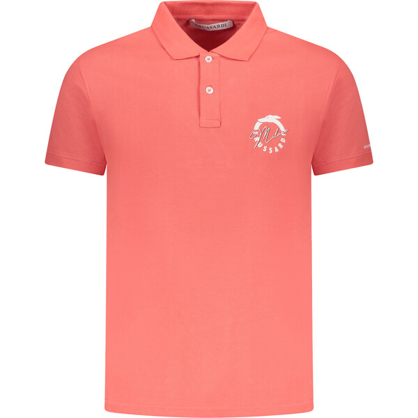 Pánske ružové polo tričko Trussardi 64704263