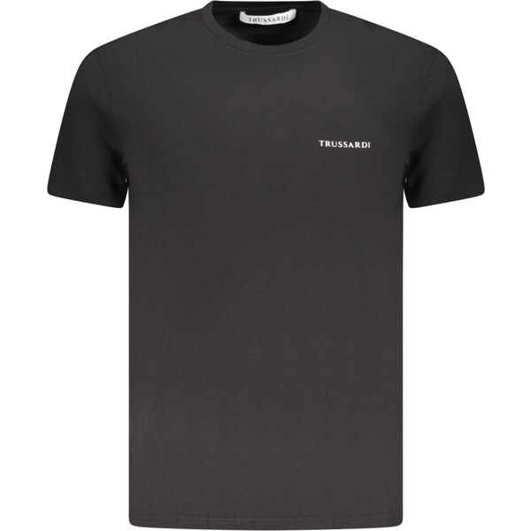 Čierne tričko TRUSSARDI s krátkym rukávom 64706272