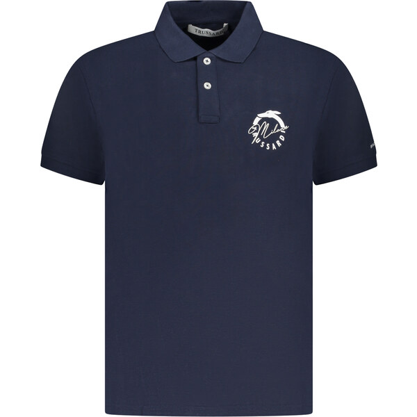 Modré pánske polo tričko Trussardi 64709098