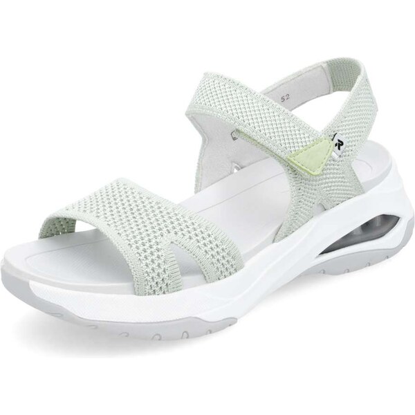 Dámske sandále RIEKER W3152-52 zelená S5 63404824