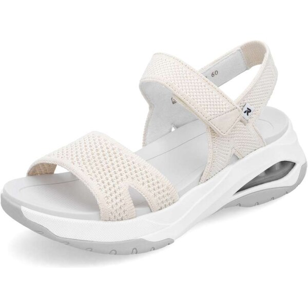 Dámske sandále RIEKER W3152-60 béžová S5 63404825