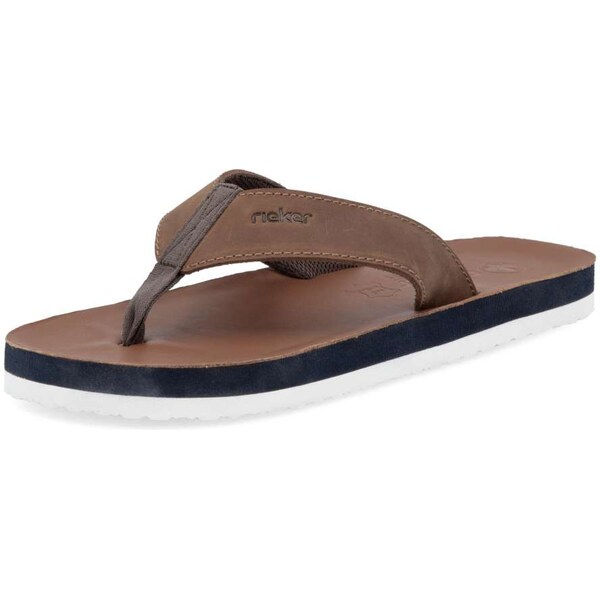 Pánske žabky RIEKER 20152-26 hnedá S5 63404843