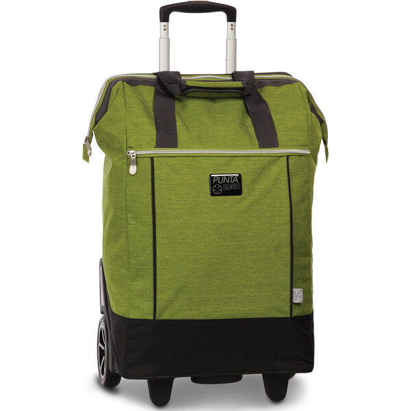 PUNTA Nákupní taška na kolečkách Big Wheel - zelená 63409942