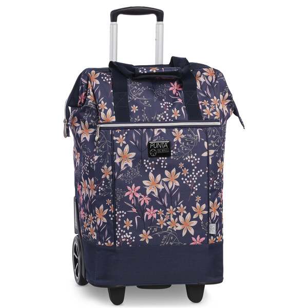 PUNTA Nákupní taška na kolečkách Big Wheel - tmavo modrá 63410086