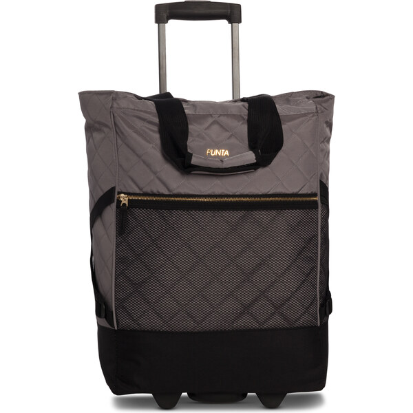 PUNTA Nákupní taška na kolečkách Classy - Cement 63410183