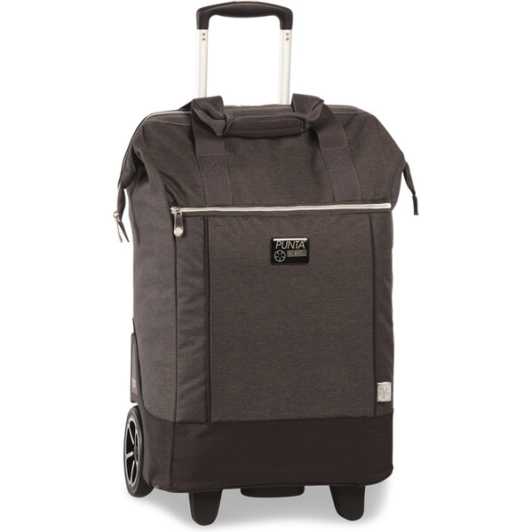 PUNTA Nákupní taška na kolečkách Big Wheel - antracitová 63410198