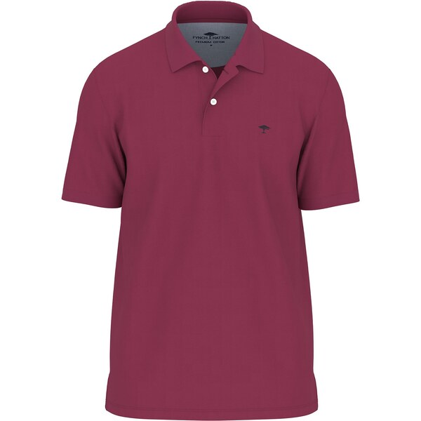 Pánska bordová premium cotton polokošeľa FYNCH-HATTON 63411811