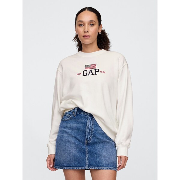 GAP Dámska Oversize mikina s logom Americana 729492-03 66266315