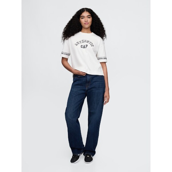 GAP Dámske Oversize tričko Heavyweight Americana 729563-04 66266226