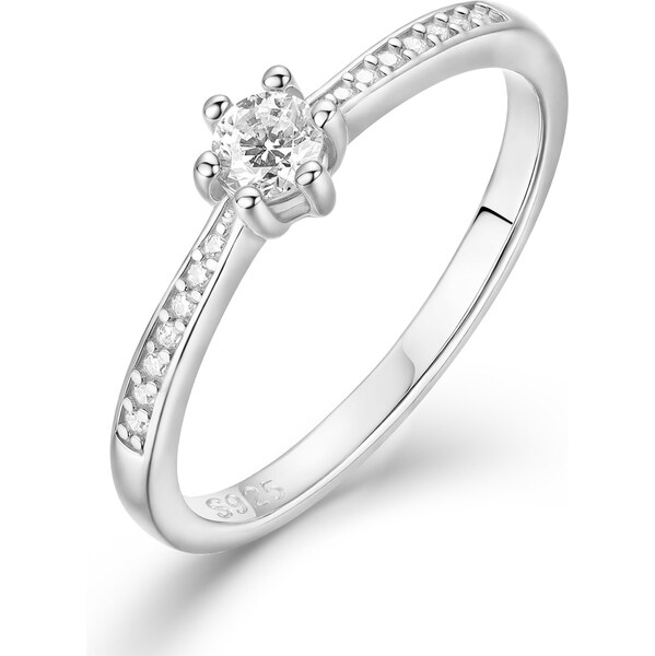 Olivie Stříbrný zásnubní prsten 9527 64818323