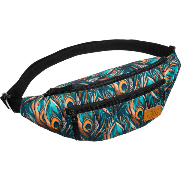 ROVICKY Kvetinová dámska ľadvinka z polyesteru na nastaviteľnom 63412902