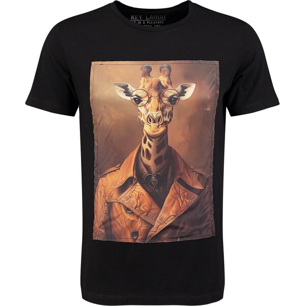 Key Largo Tričko béžová / hnedá / koňaková / čierna 63417111