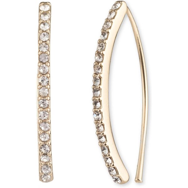 Lauren Ralph Lauren Náušnice zlatá / priehľadná 63417301