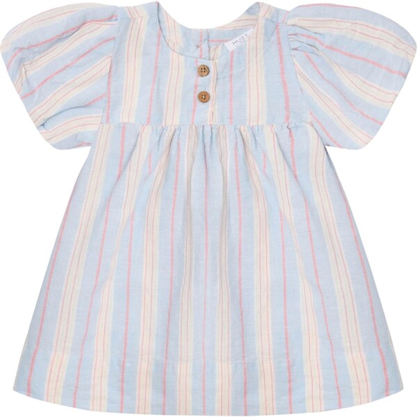 Hust & Claire Šaty Kally nebesky modrá / pitaya / šedobiela 63417250