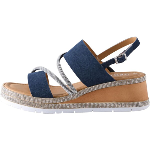 Next Sandále námornícka modrá / priehľadná 65876702