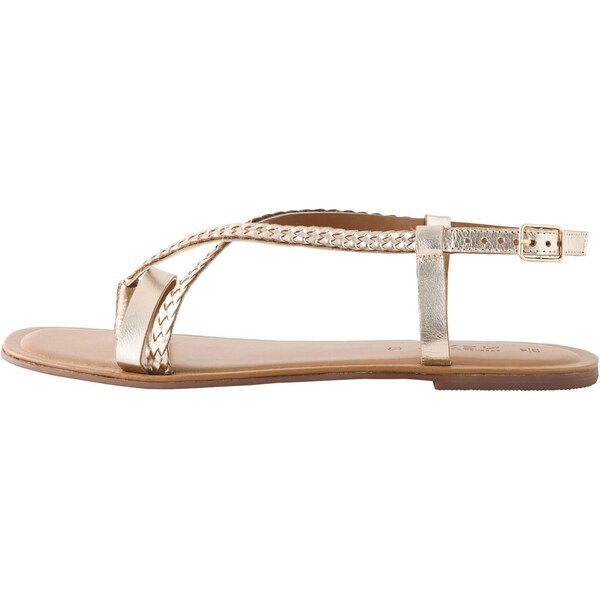 Next Sandále zlatá 65876699
