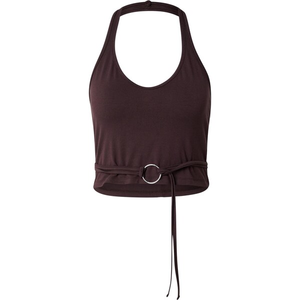 ABOUT YOU Top Soraya tmavohnedá 66007907