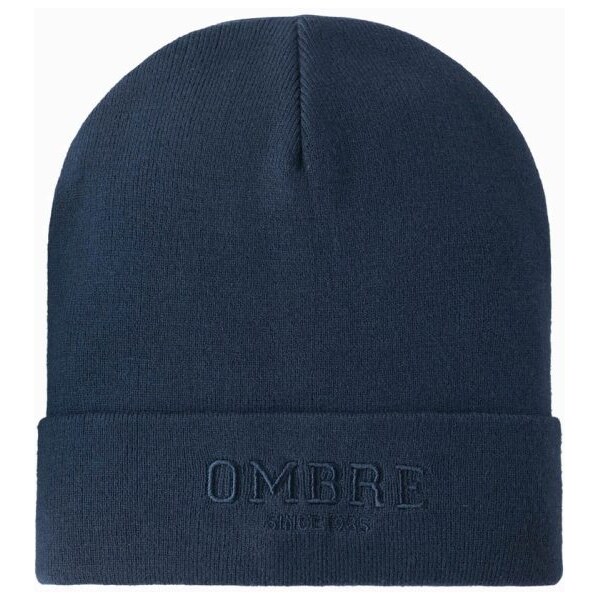 Ombre Clothing Pánska čiapka v modrej farbe v3 om-acwh-0120 63422104