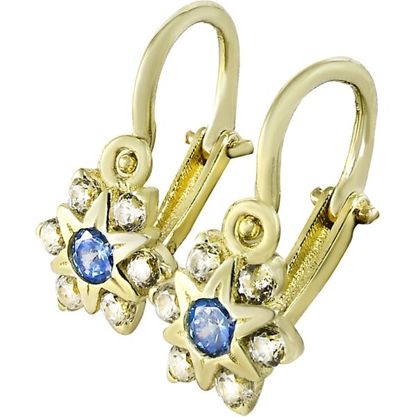 Zlaté detské náušnice Glare 317 63422092