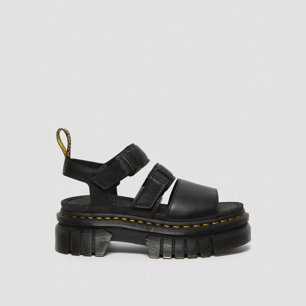 Dámske čierne sandále Dr. Martens Ricki 3-Strap 65269308