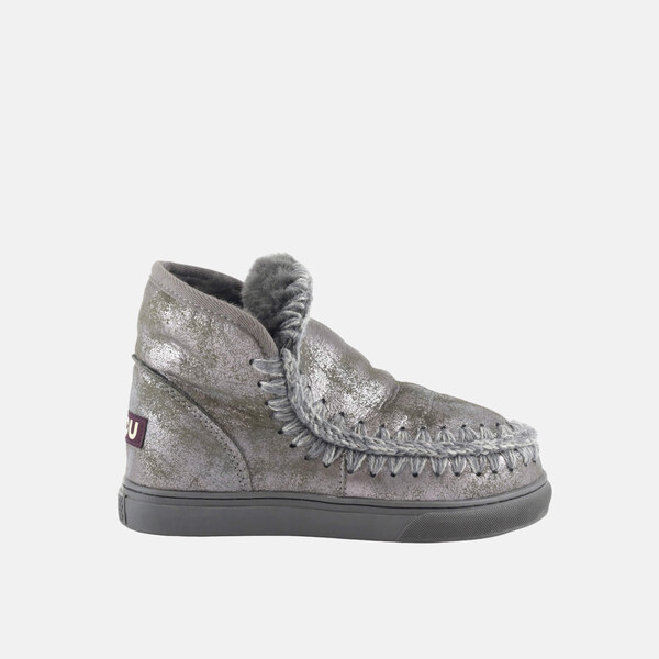 Dámske strieborné kapce Mou Eskimo Sneaker 65284340