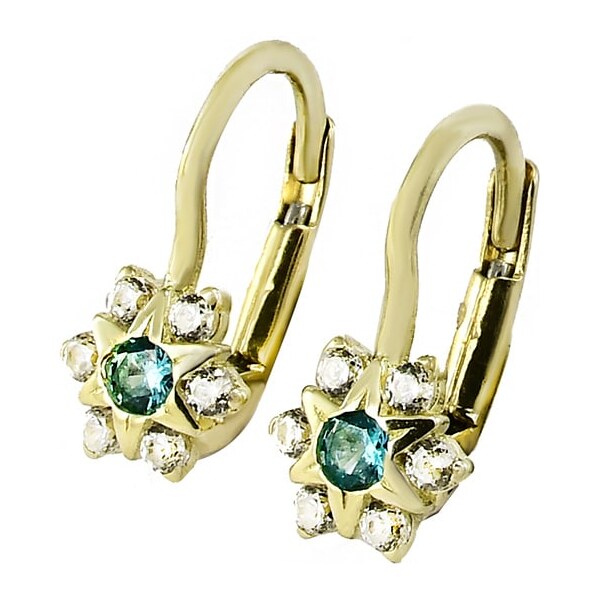 Zlaté detské náušnice Glare 324 63423081