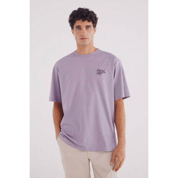 SPRINGFIELD Pánske potlačové tričko Refresh Your Mind 63423199