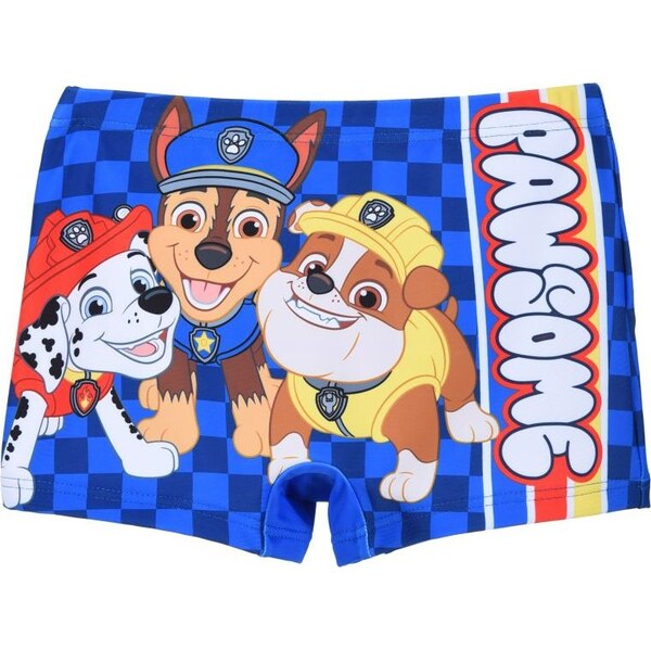 Modré chlapčenské plavecké boxerky Paw Patrol 65151874