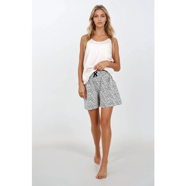 Momenti Per Me Luxusné dámske pyžamo krátke Make It Happen, Farba 63425538