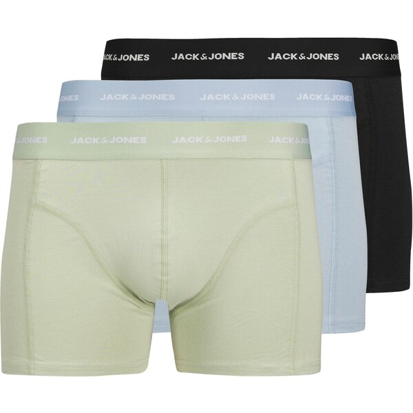 JACK & JONES Boxerky JACTom pastelovo modrá / pastelovo zelená / 63427837