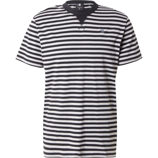 G-STAR Tričko svetlosivá / čierna 63427982