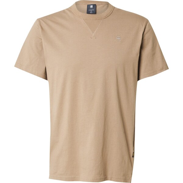 G-STAR Tričko Nifous béžová / čierna 63428124