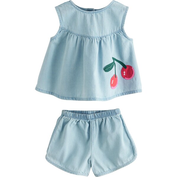 Next Set svetlomodrá / tmavozelená / červená 64528523