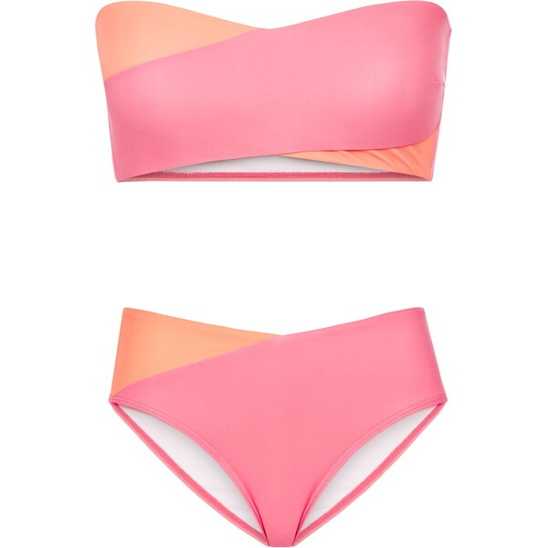LSCN by LASCANA Bikiny broskyňová / svetloružová 64427813