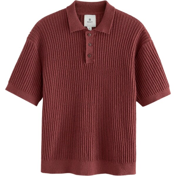 Next Tričko hrdzavo červená 63427857