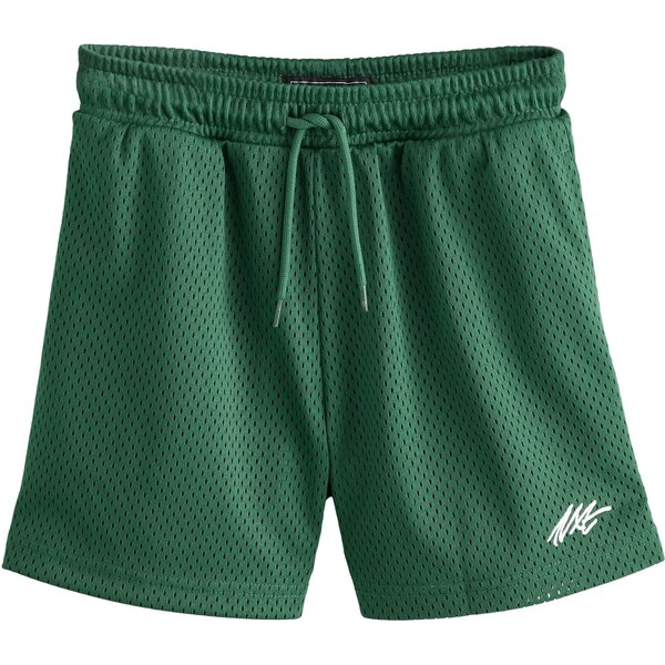 Next Nohavice tmavozelená / biela 64403811