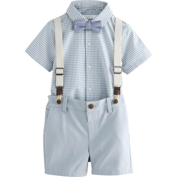 Next Set svetlomodrá / biela 64465325