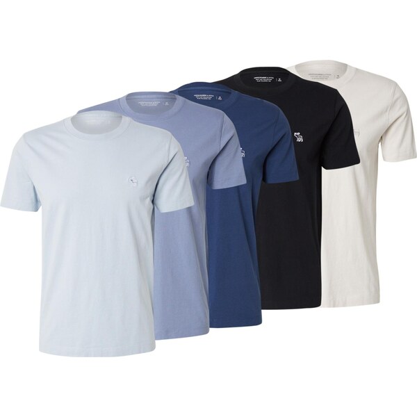 Abercrombie & Fitch Tričko námornícka modrá / námornícka modrá / 63427938