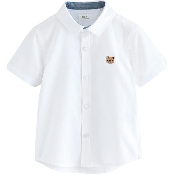 Next Košeľa hnedá / biela 64100127