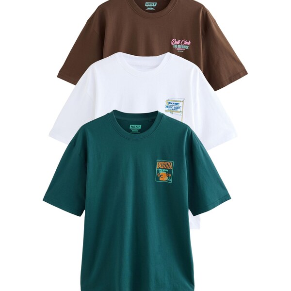 Next Tričko zmiešané farby 63427898