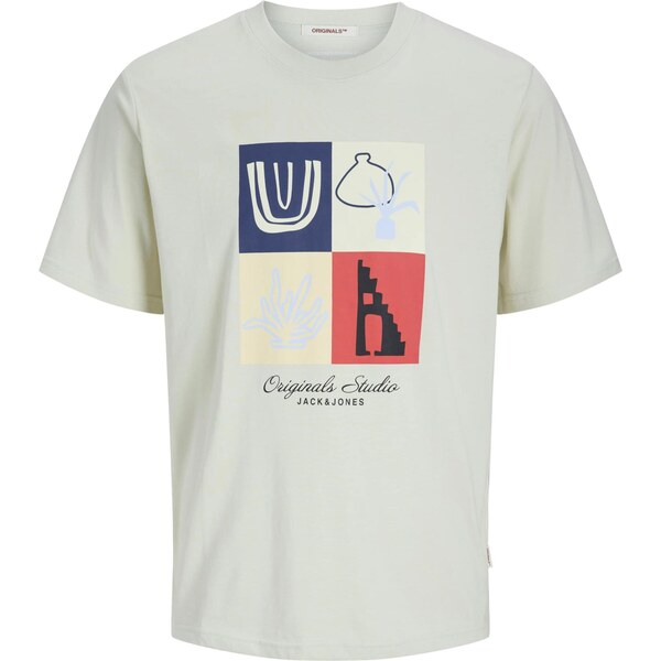 Jack & Jones Junior Tričko JORCANGGU námornícka modrá / pastelovo 63428030