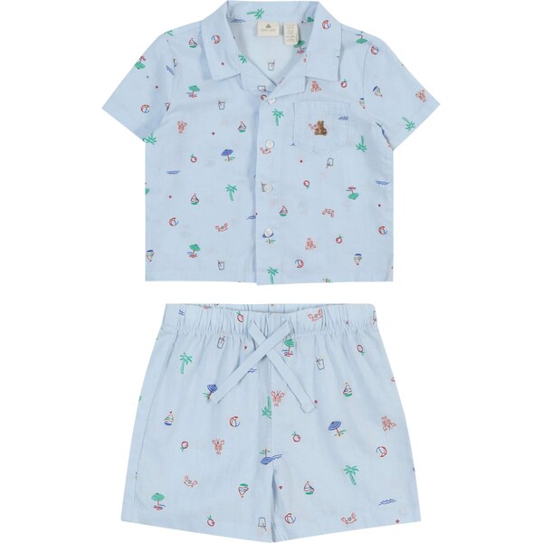 GAP Set svetlomodrá / hnedá / zelená / karmínovo červená 63428127